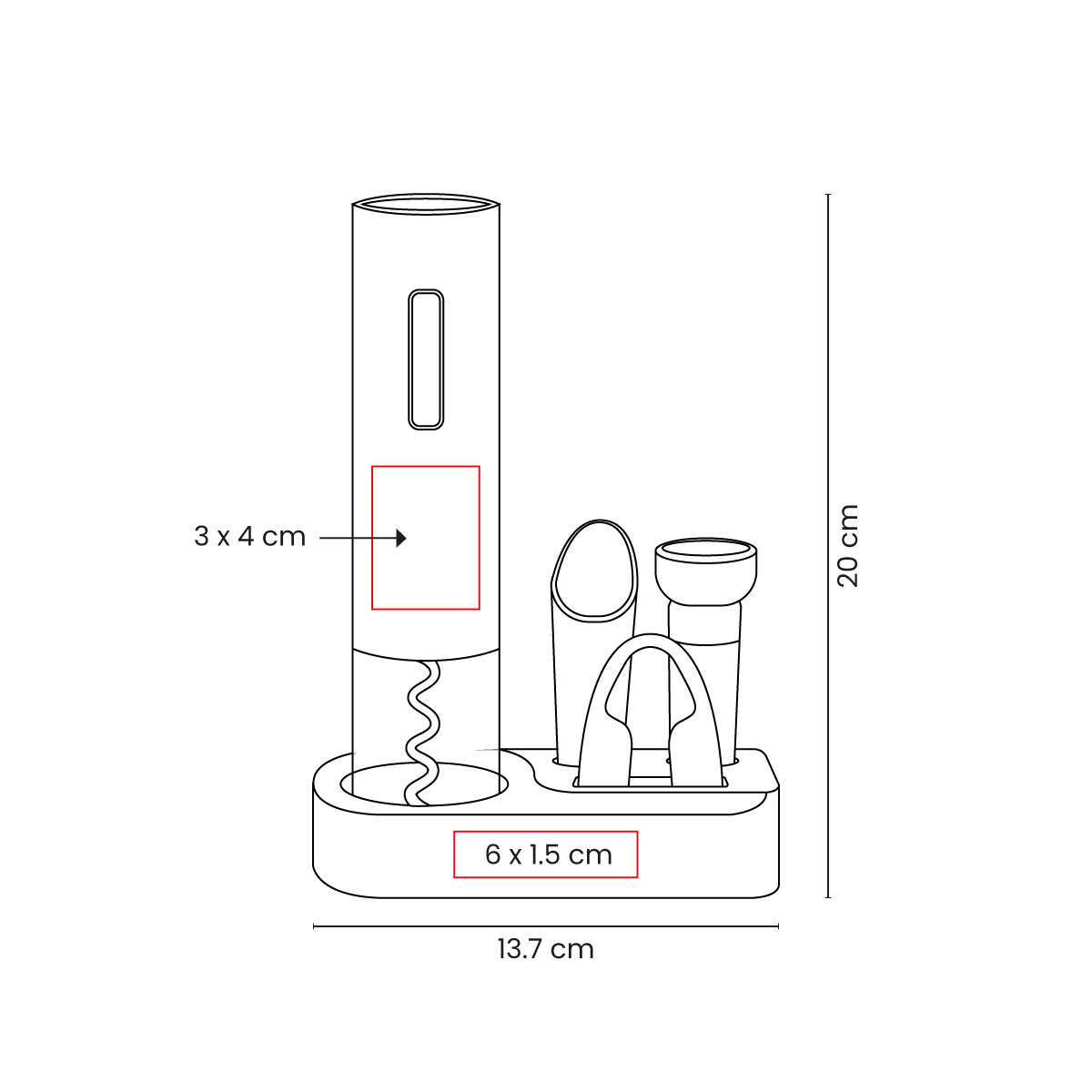 SET PARA VINOS DRUVA