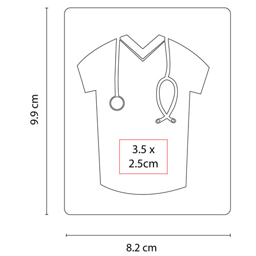 PORTA NOTAS DOCTOR      