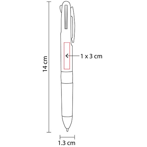 BOLÍGRAFO 3 EN 1 SMOKE      