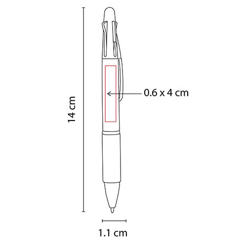 BOLÍGRAFO LOJA 4 EN 1