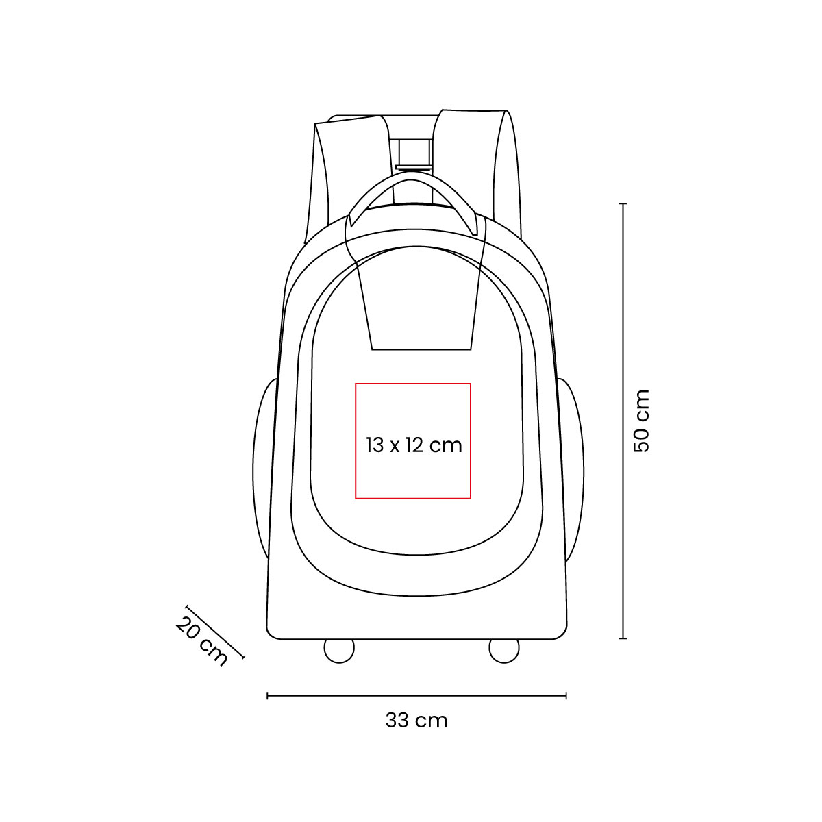 MOCHILA TROLLEY POLUX