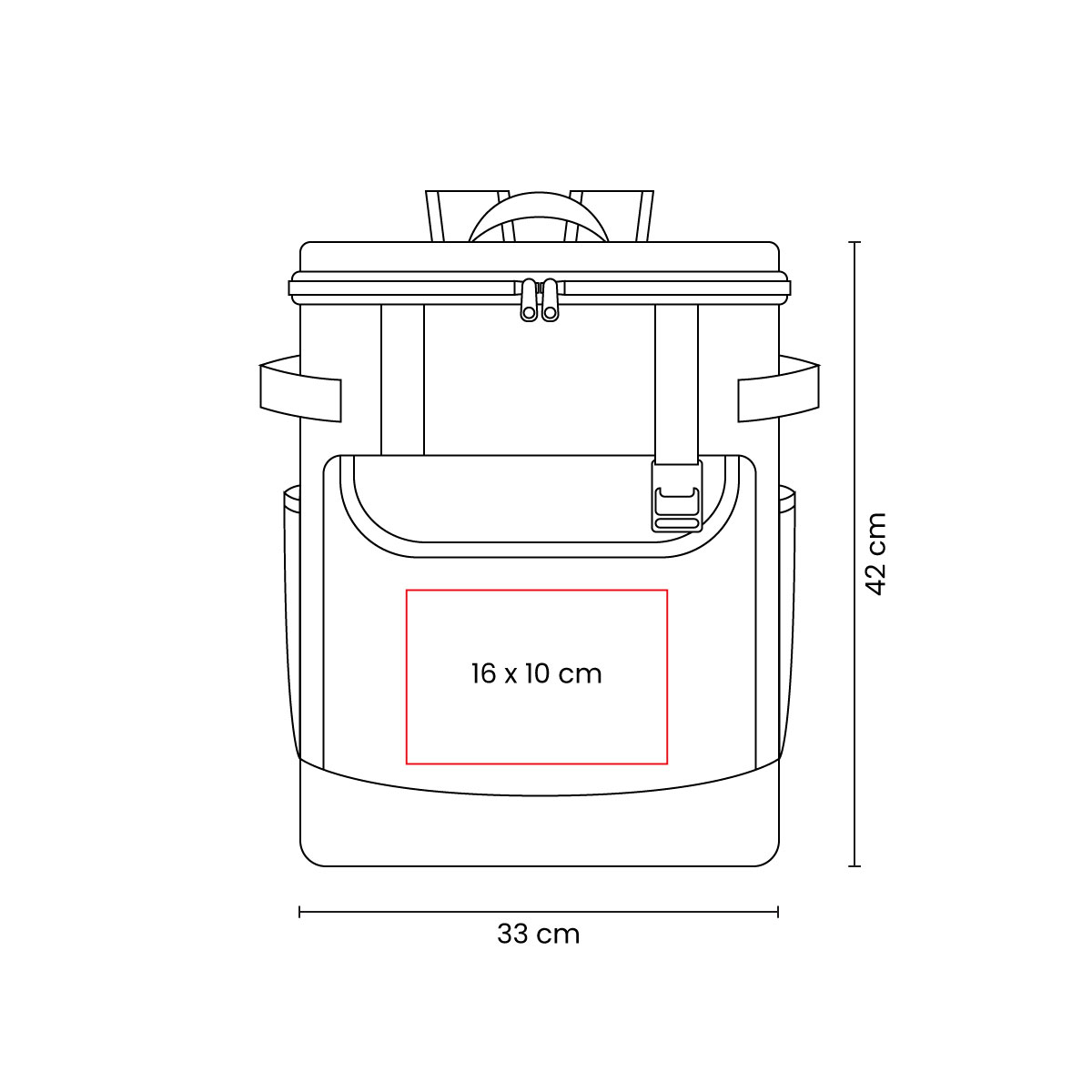 HIELERA-MOCHILA SEDANA