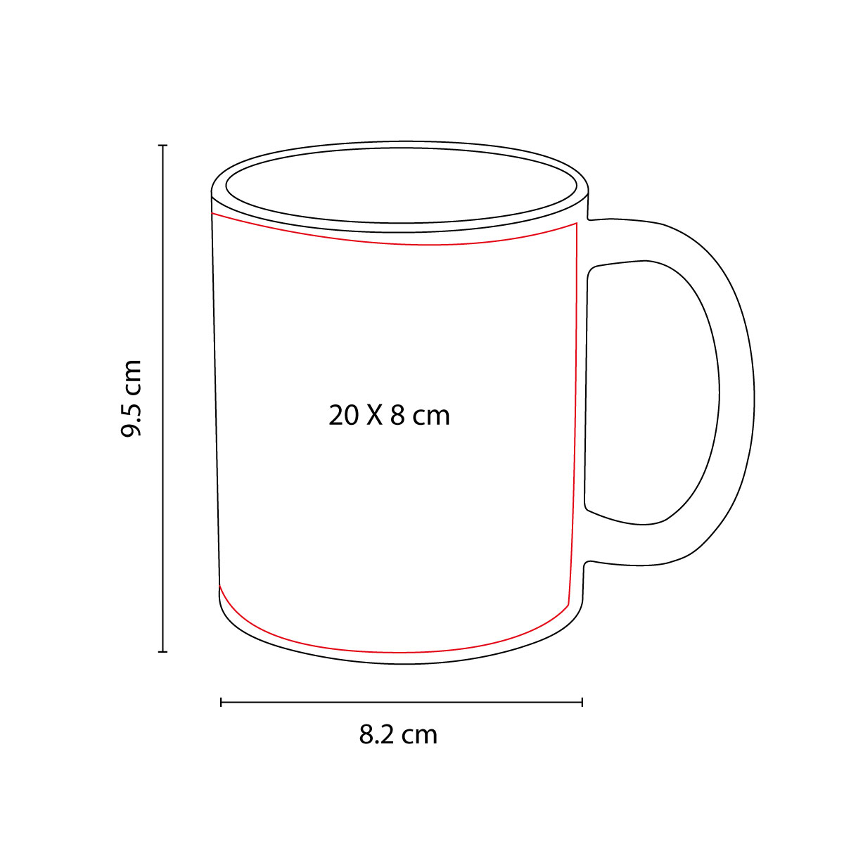 TAZA PARA SUBLIMAR PANAJI      